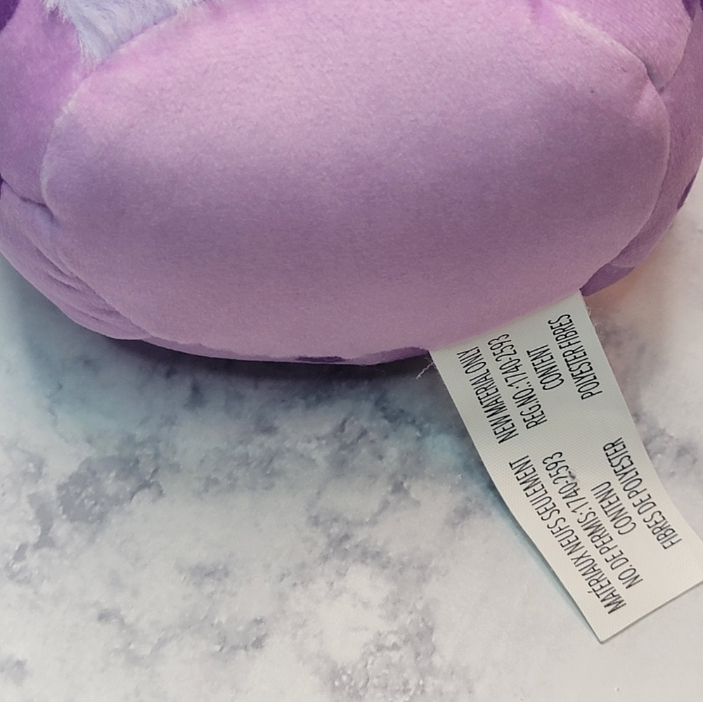 Amala The Axolotl Original Squishmallows Kelly Toy 5 inches Purple Polka-dot - Picture 5 of 7